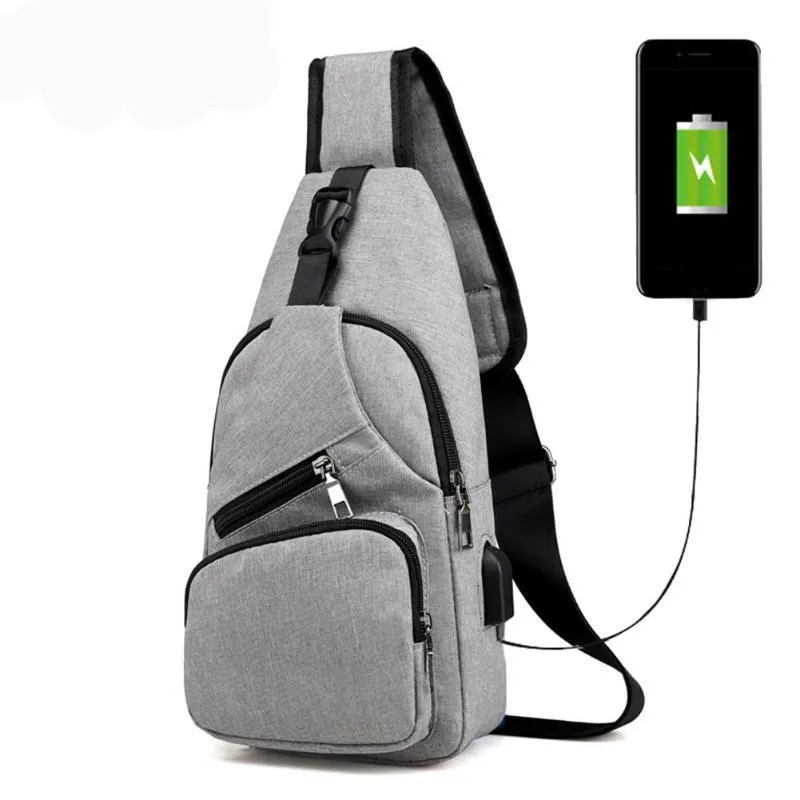 Men's Charging Shoulder Bags 2018