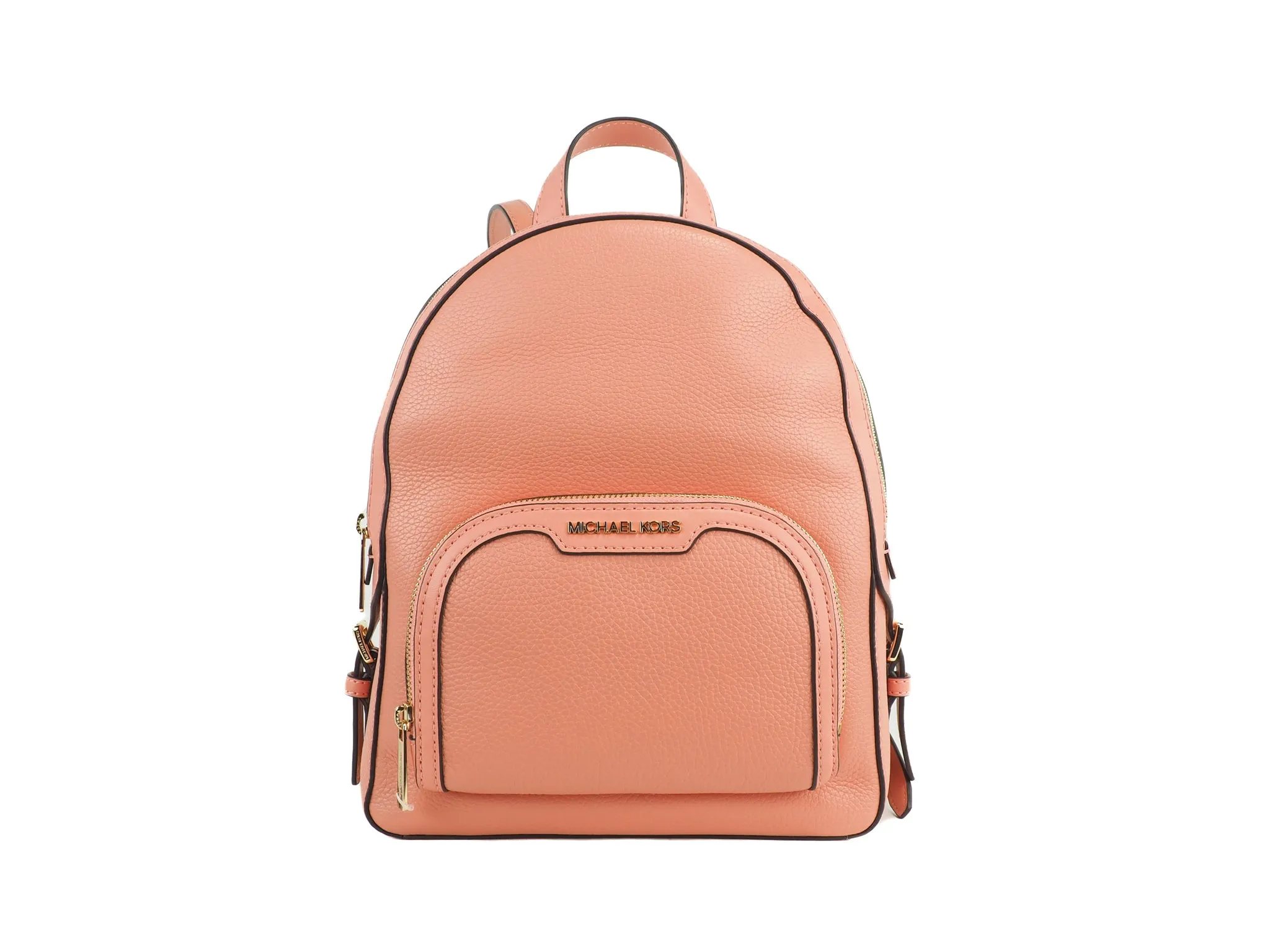 Michael Kors Jaycee Medium Zip Pocket Backpack Bag (Sherbert)