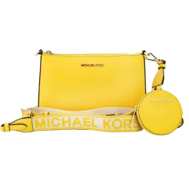 Michael Kors Jet Set Small Gradient Crossbody with Tech Attachment Bag (Daffodil)