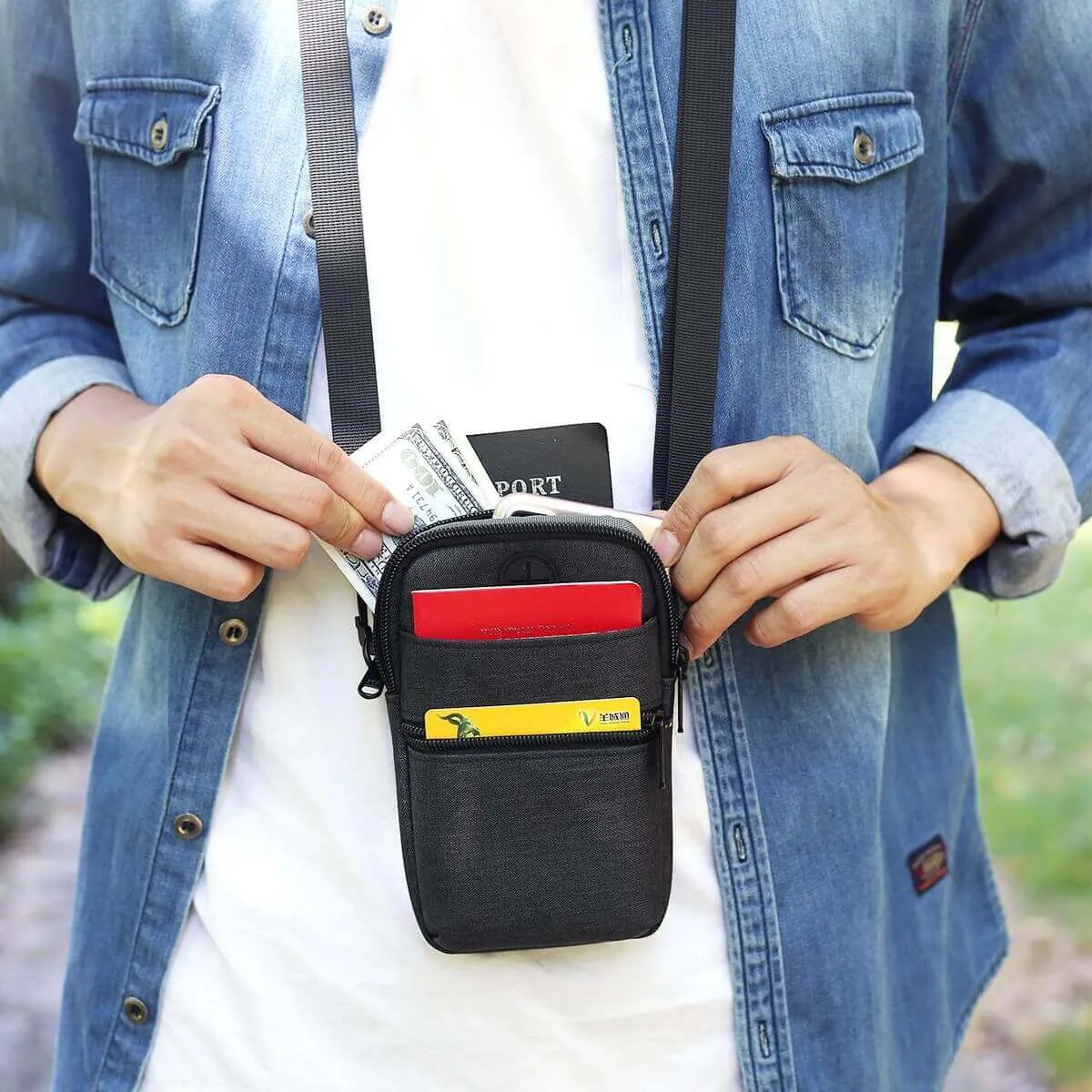 Multi-Functional Travel Phone Crossbody Bag | NZ Water-Resistant Bag