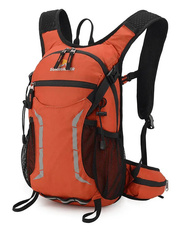 Multiple Pockets 15L Hiking Backpack / Waterproof Camping Rucksack - SF0807