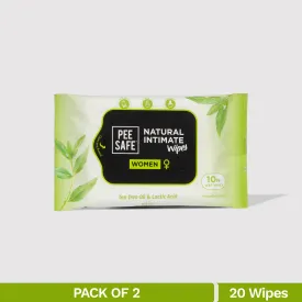 Natural Intimate Wipes For Women (20N)