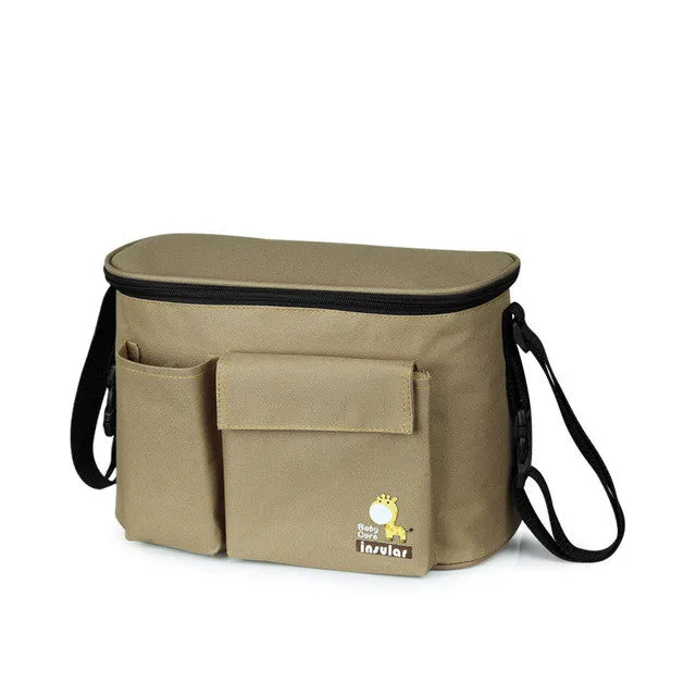 New Arrival Free Shipping Thermal Insulation Bags For Baby Strollers Waterproof Baby Diaper Bags