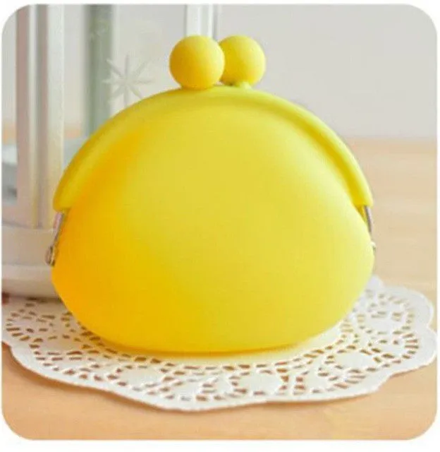 NEW MINI women wallets fashion women messenger bags silicone coin purse baby toys children gift