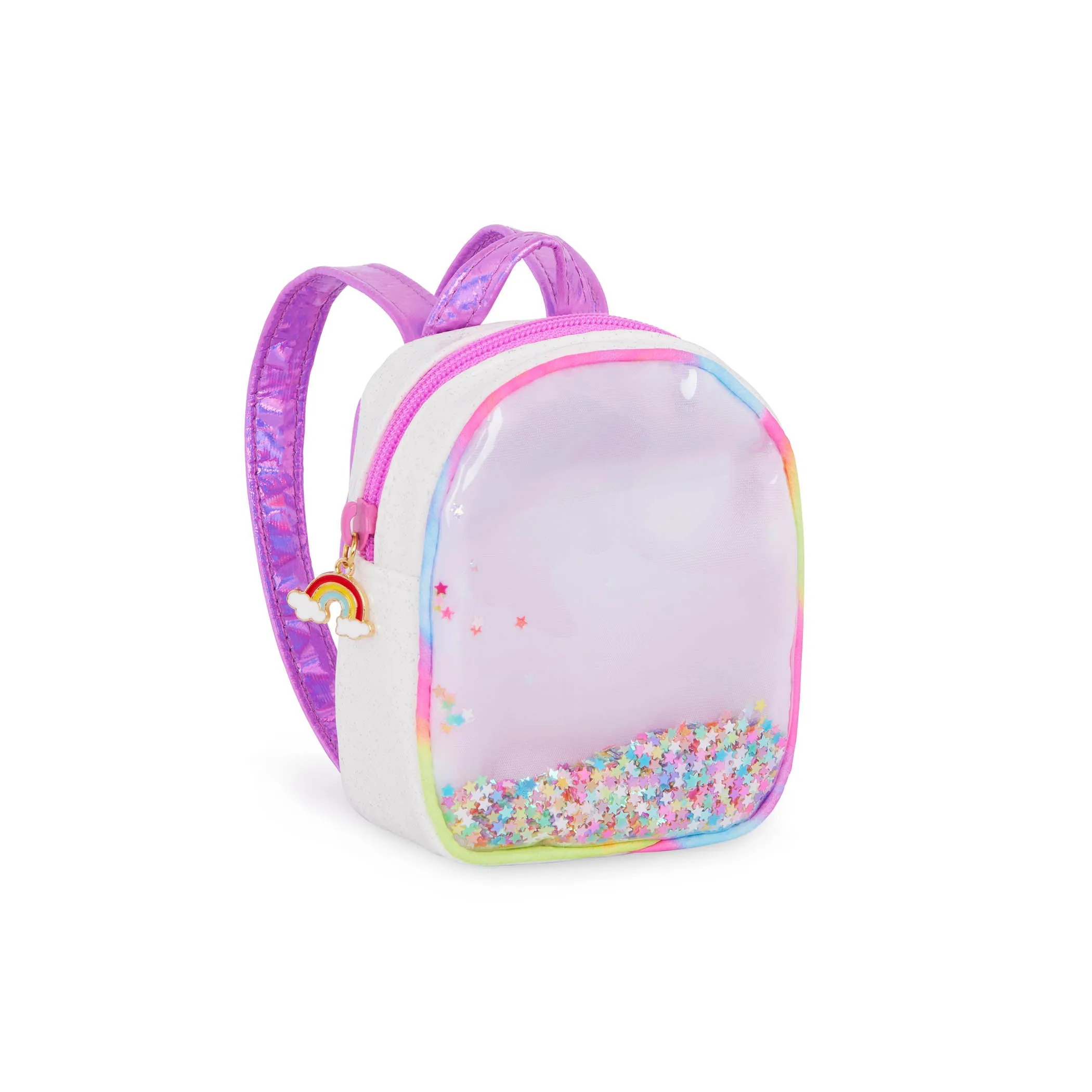 Our Generation Accessory Set Mini Back Bag - Rainbow Surprise Backpack