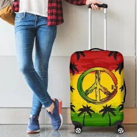 Peace Rasta Luggage Cover