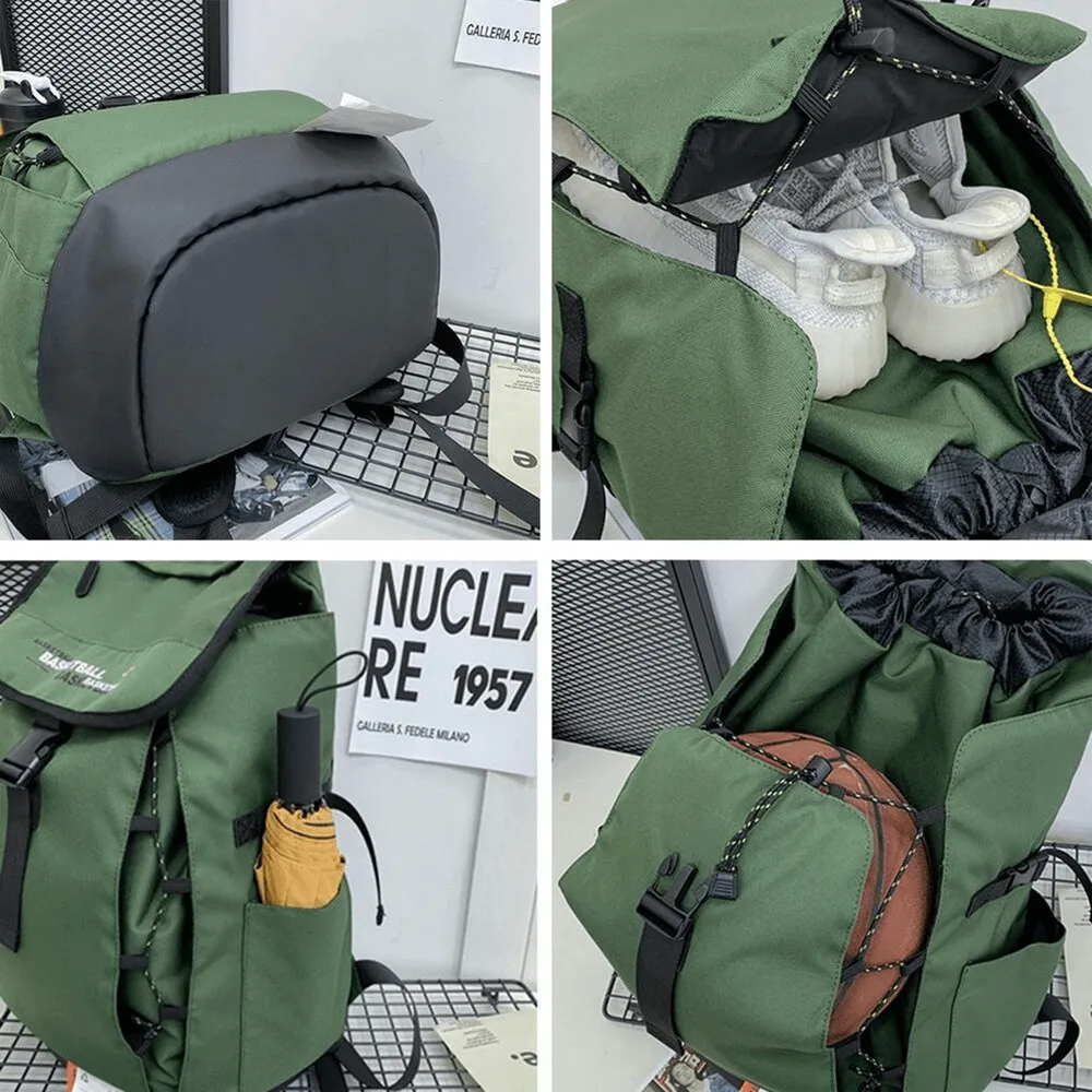 Portable Sports Basketball Bag with Ball Pocket / Outdoor Backpack - SF0844