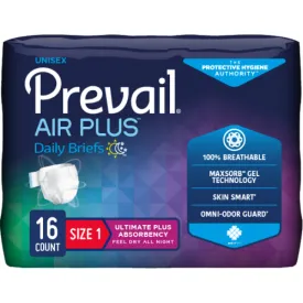 Prevail Air Ultimate Plus Size Adult Briefs