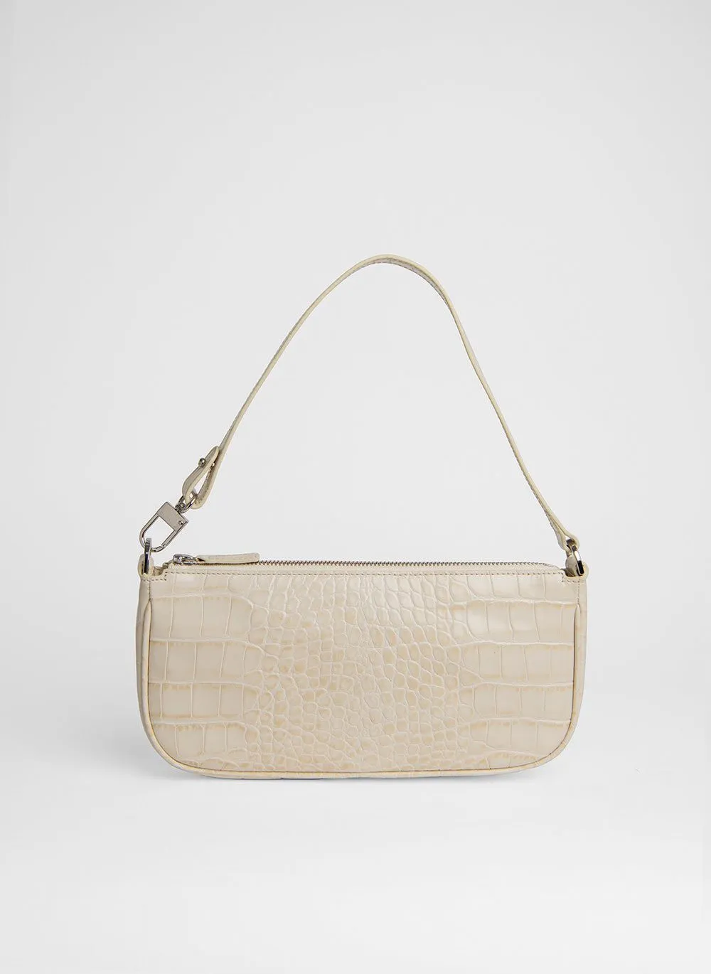 Rachel Croco Embossed Leather Bag