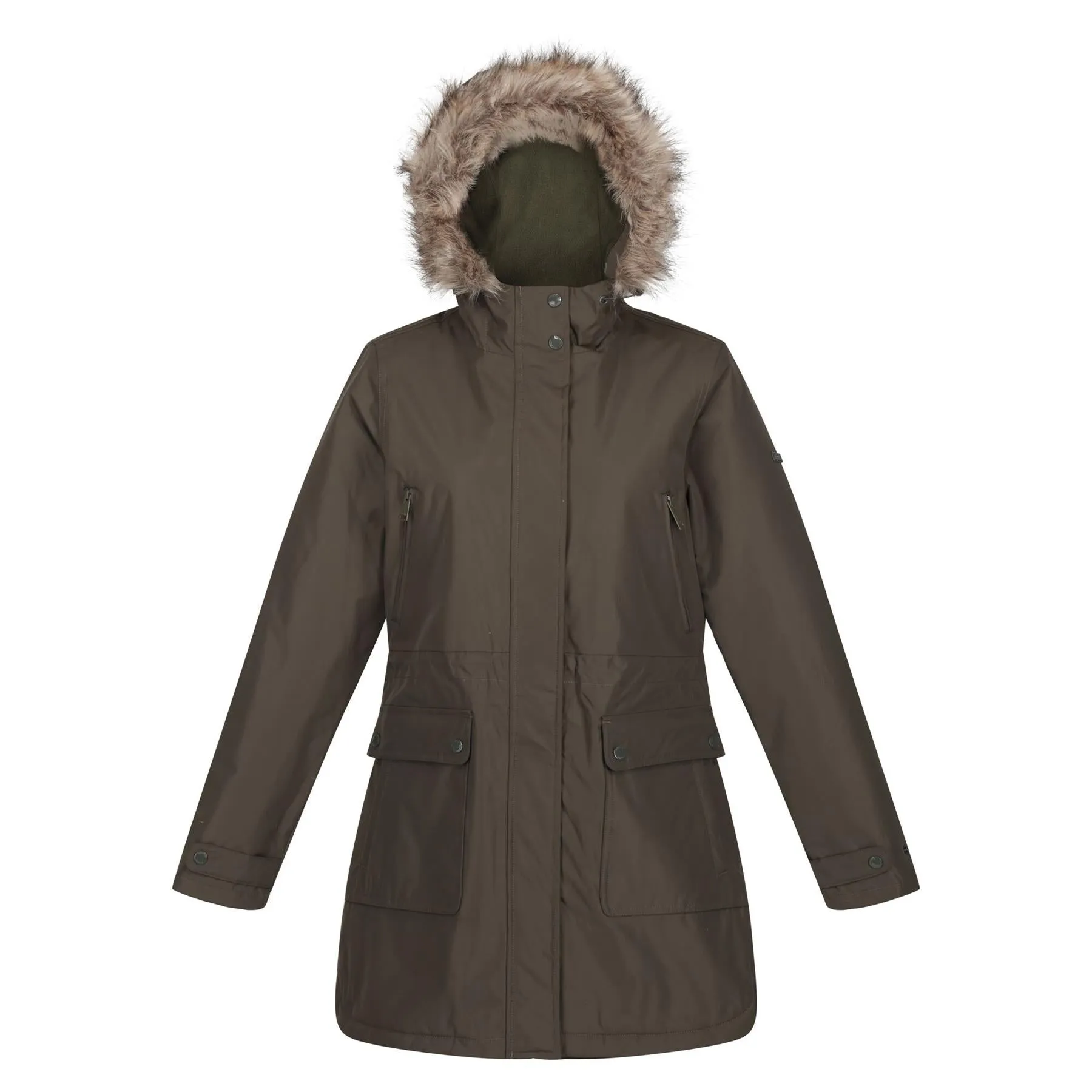 Regatta Womens Sabinka Fur Trim Waterproof Insulated Parka Coat