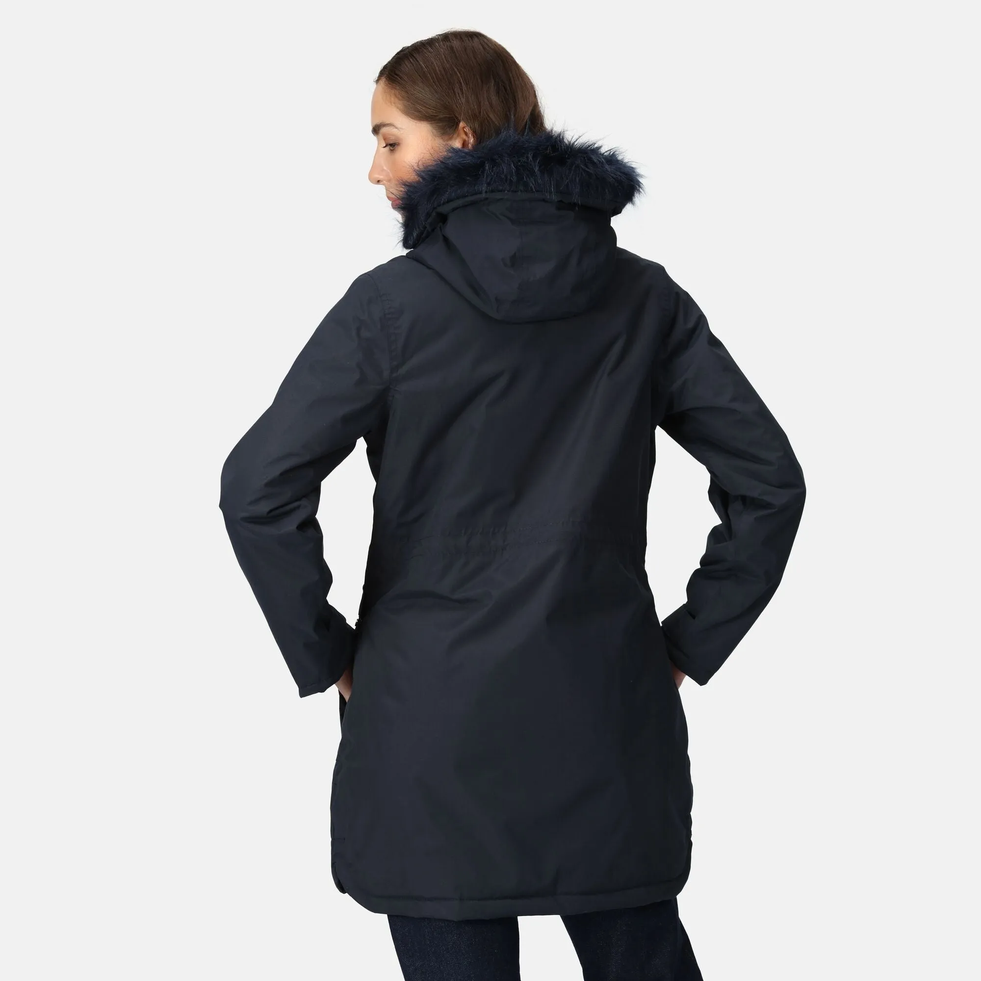 Regatta Womens Sabinka Fur Trim Waterproof Insulated Parka Coat