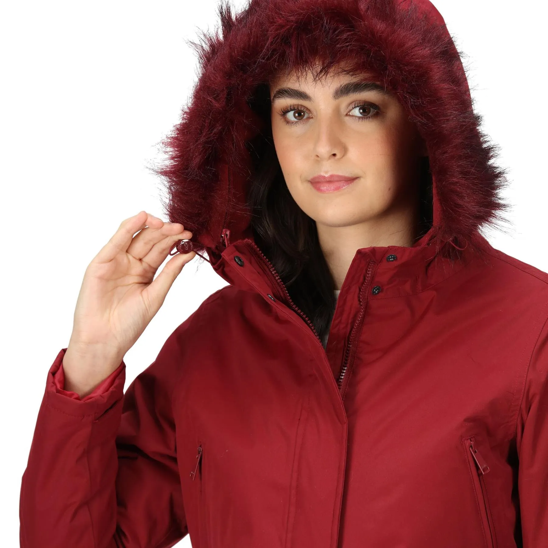 Regatta Womens Sabinka Fur Trim Waterproof Insulated Parka Coat