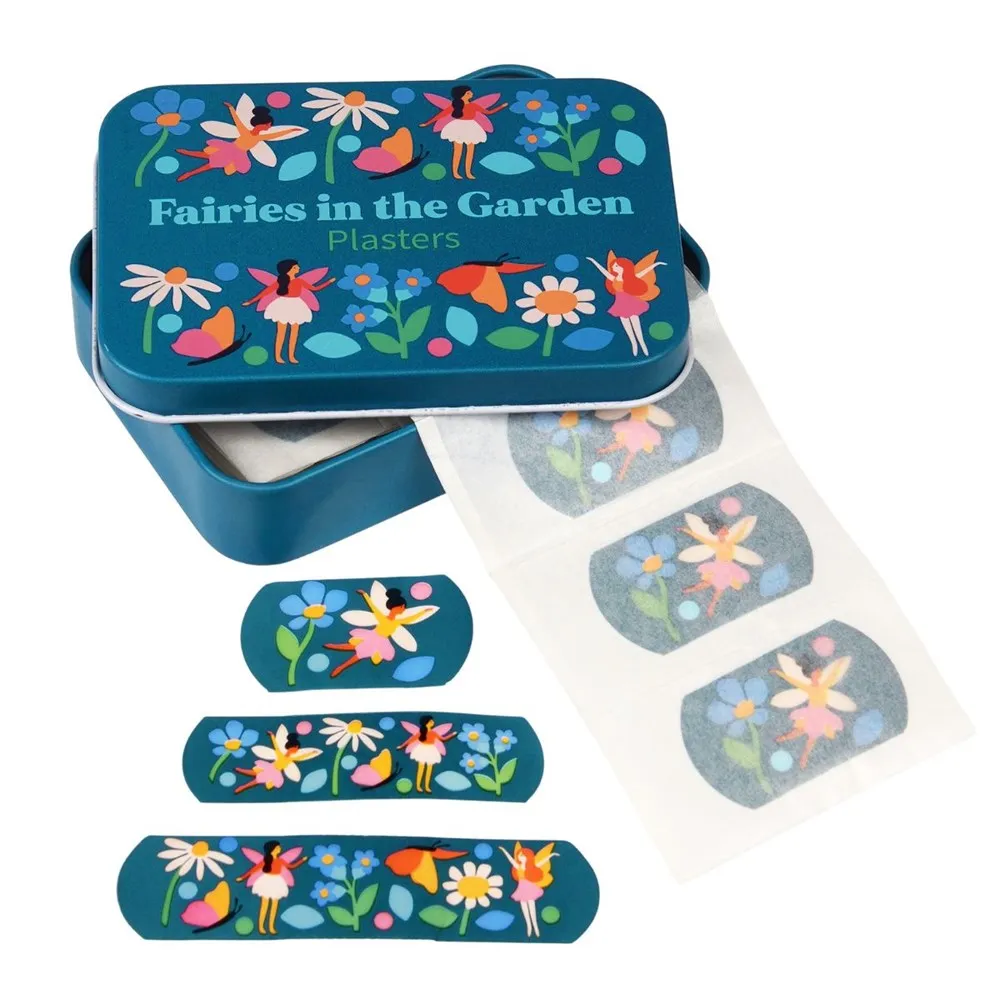 Rex London Fairies in the garden Plasters in a Tin (Pack of 30)