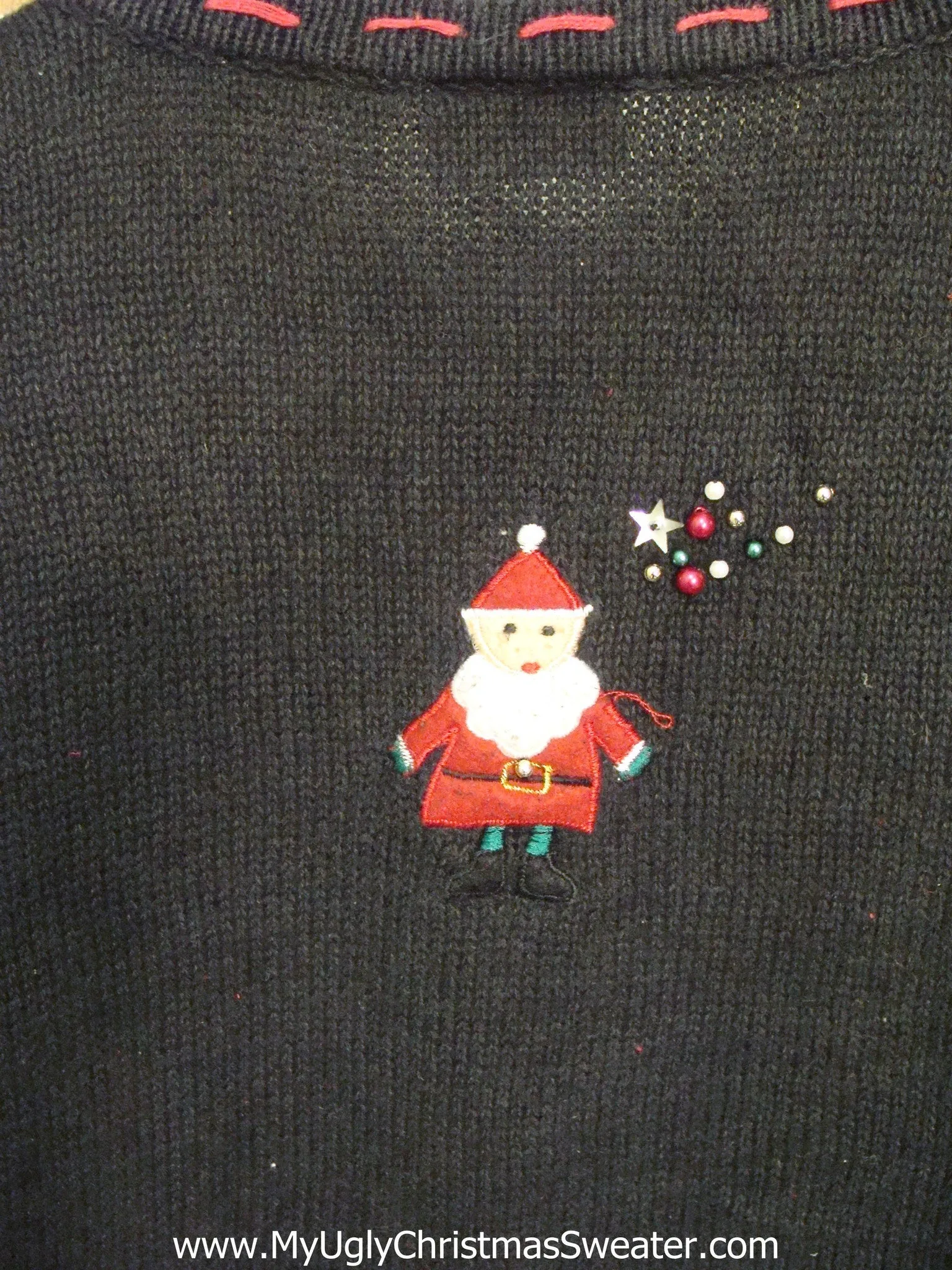 Santa Trees Ugliest Christmas Sweater Vest  XXL