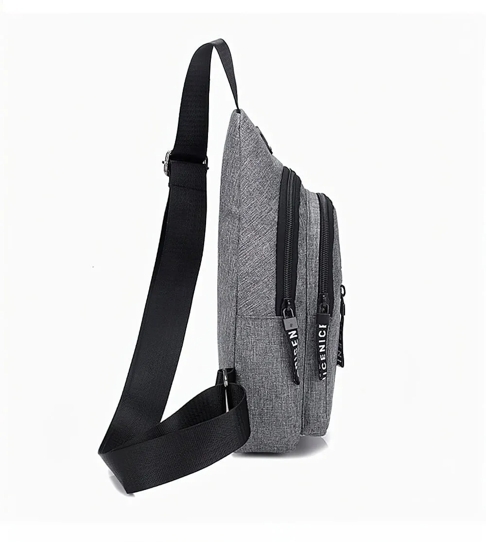 Small Waterproof Single Shoulder Strap Bag for Men - SF1217