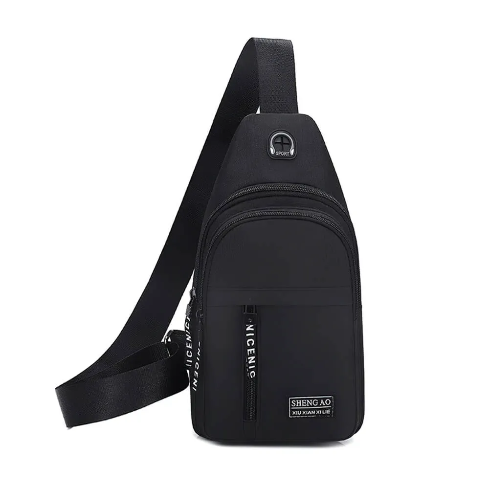 Small Waterproof Single Shoulder Strap Bag for Men - SF1217