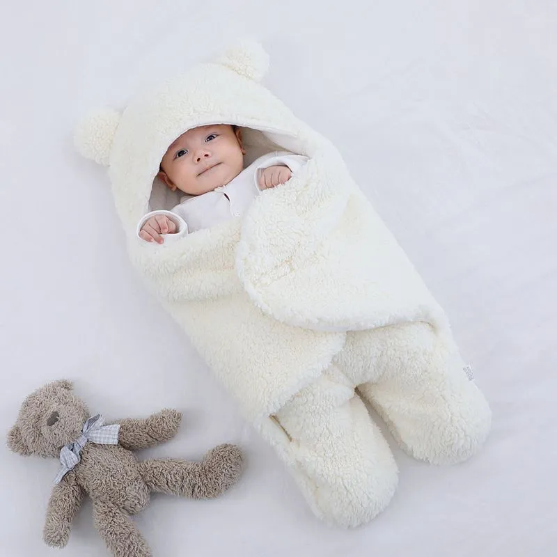 Soft Sleeping Bags Infant Swaddle Wrap Stroller Wrap Infant Cotton