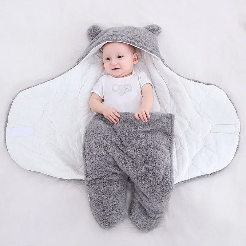 Soft Sleeping Bags Infant Swaddle Wrap Stroller Wrap Infant Cotton