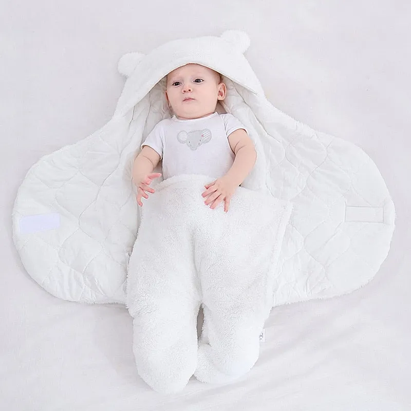 Soft Sleeping Bags Infant Swaddle Wrap Stroller Wrap Infant Cotton