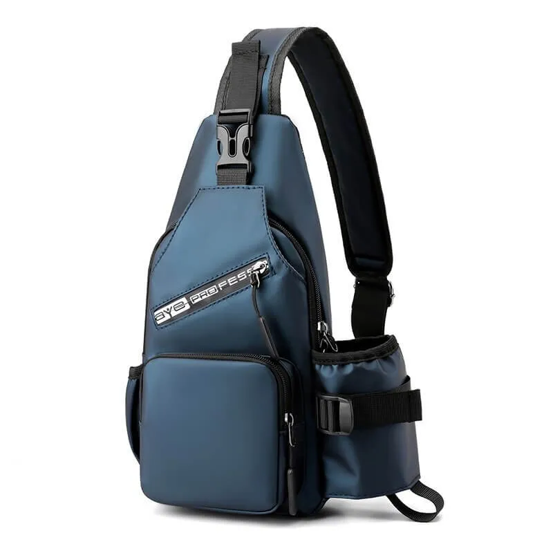 Sports Men's Multifunctional Crossbody Bag with USB-port - SF1212