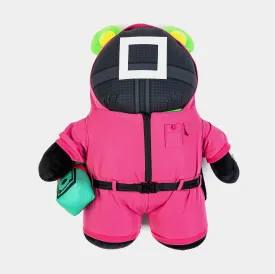 Squid Games Pink Soldier Mens Backpack (Pink/Black)