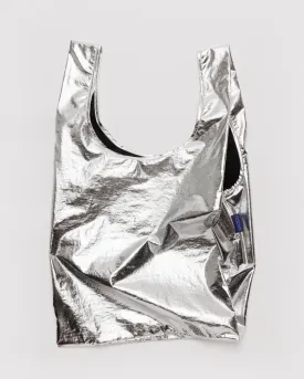 Standard Reusable Tote (Metallic Silver)