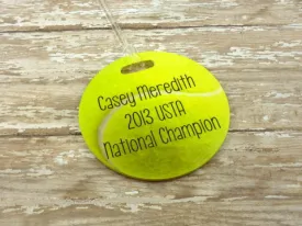 Tennis Ball Bag Tag