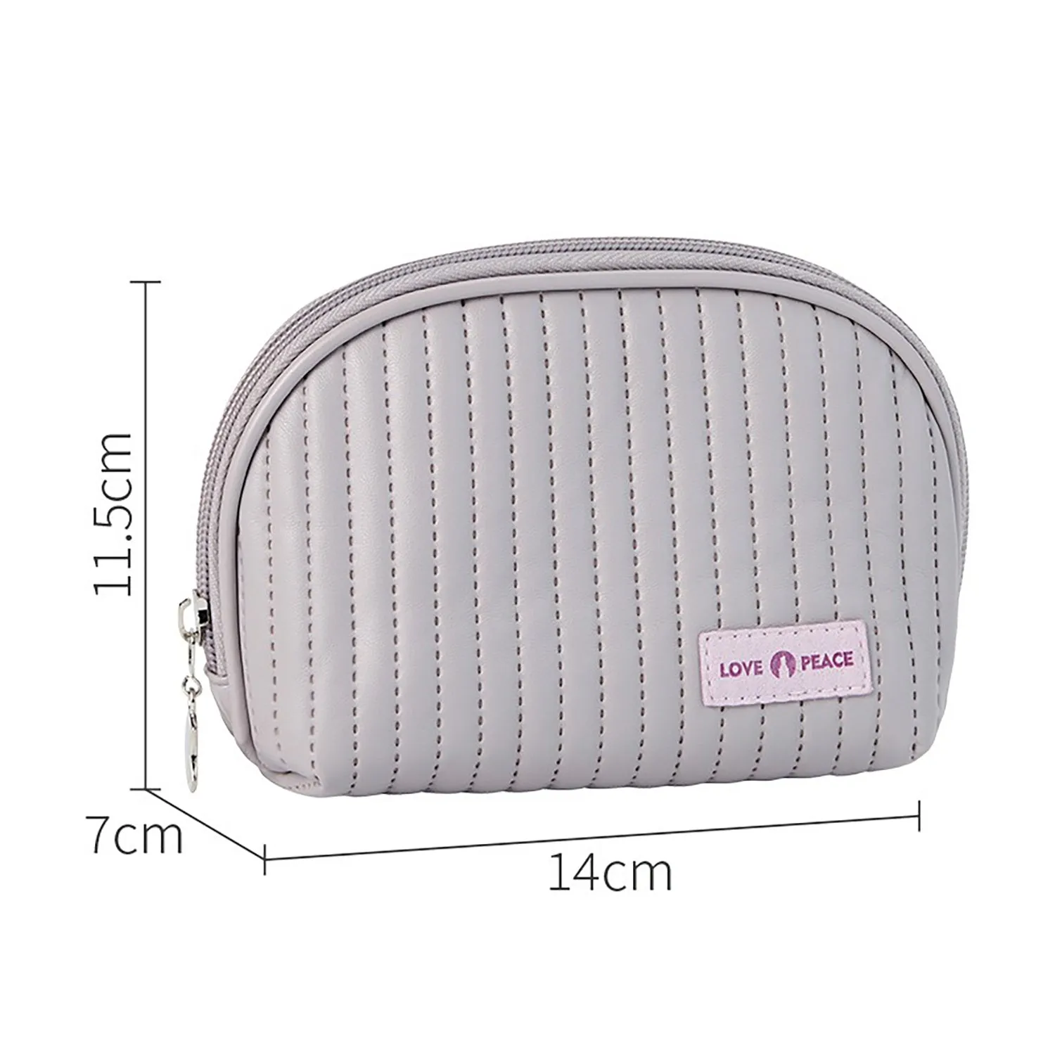 Travel Organizer Pouch Set For Women Large Capacity/Portable/PU Leather Waterproof Cosmetic Bag