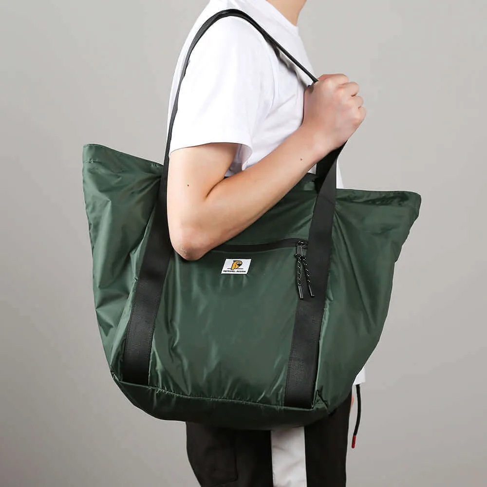 Unisex Foldable Waterproof Nylon Tote Bag