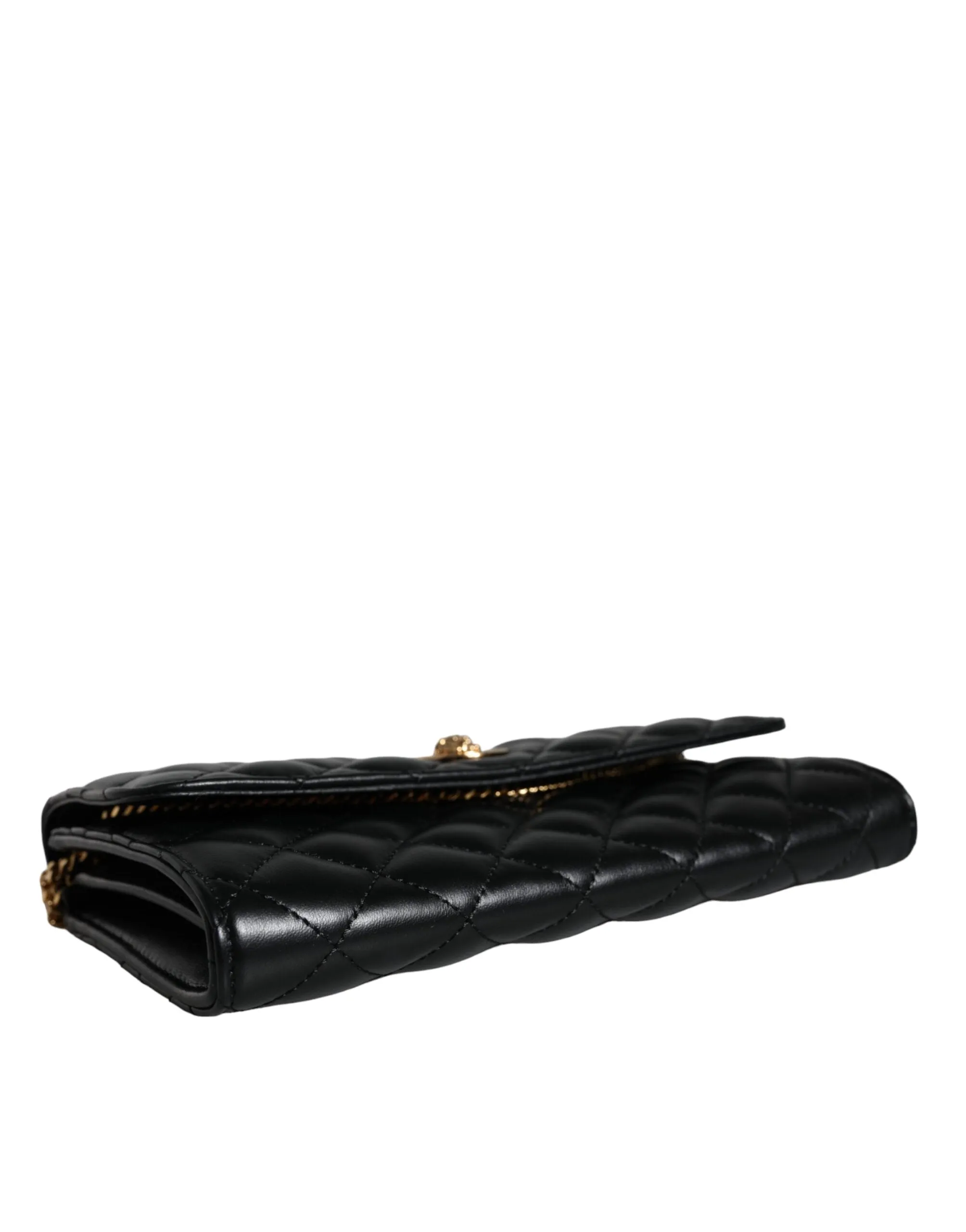 Versace Medusa Gloss Black Bag M