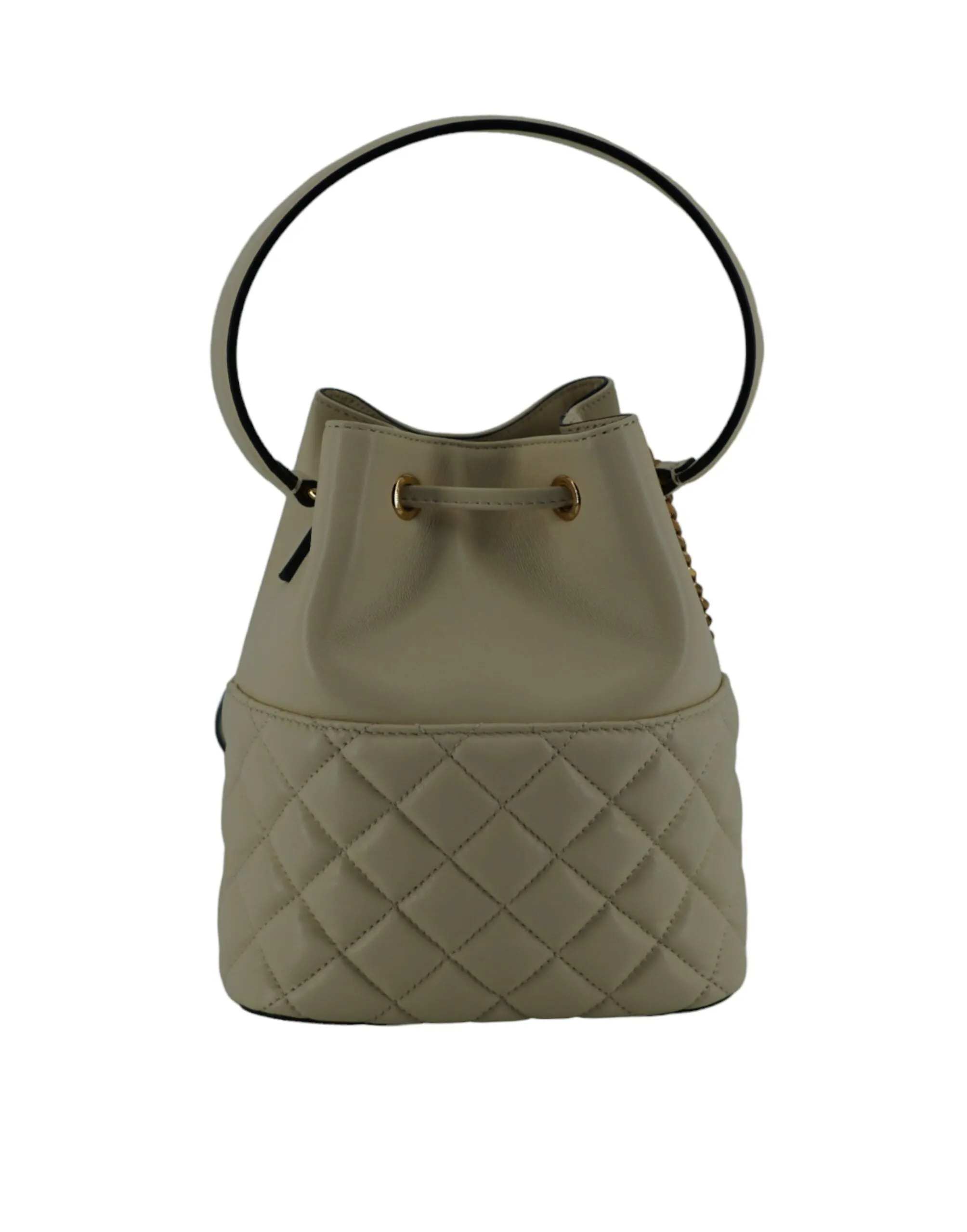 Versace Sahara Beige Small Bucket Shoulder Bag