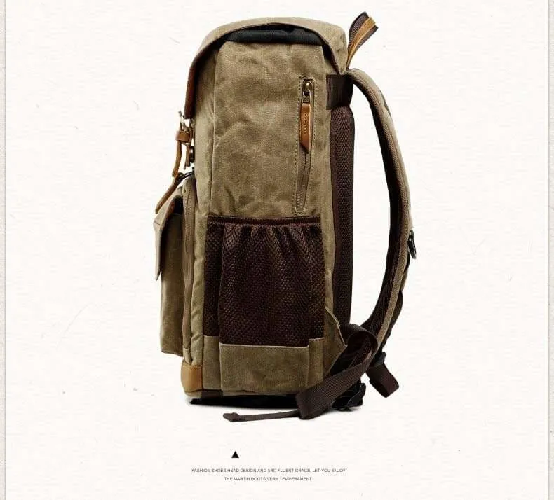 Vintage Photography Waterproof Backpacks For Work