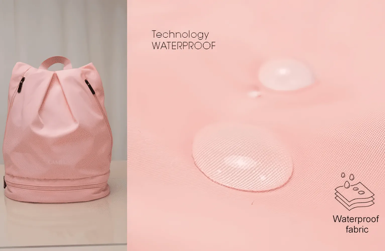 Waterproof Backpack with Dry and Wet Separation - SF2293