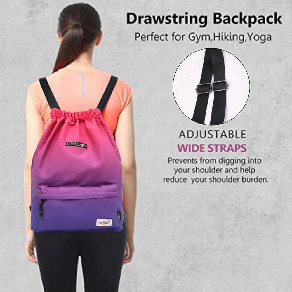 Waterproof Gym Softback Backpack / Fitness Drawstring Bag - SF0774