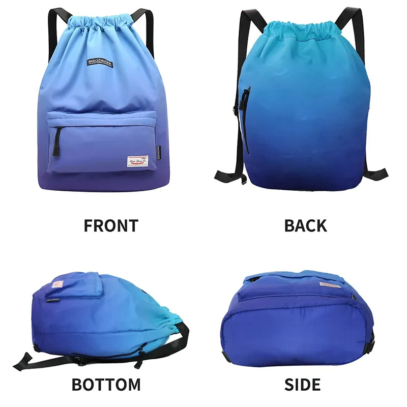 Waterproof Gym Softback Backpack / Fitness Drawstring Bag - SF0774