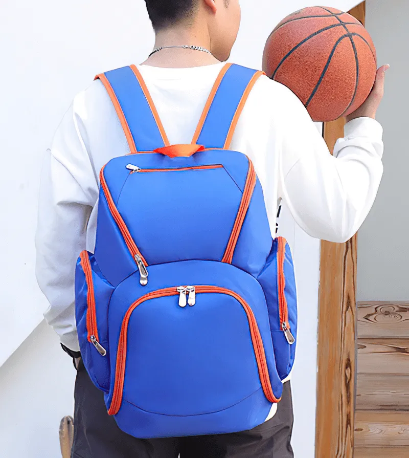 Waterproof Lightweight Large Capacity Football Backpack - SF0870