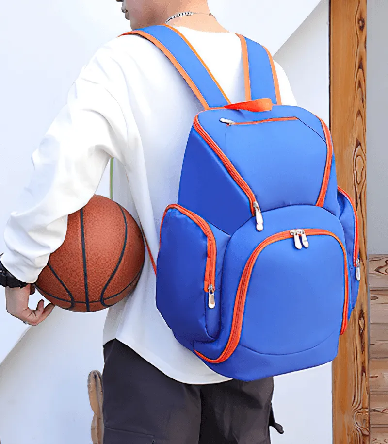 Waterproof Lightweight Large Capacity Football Backpack - SF0870