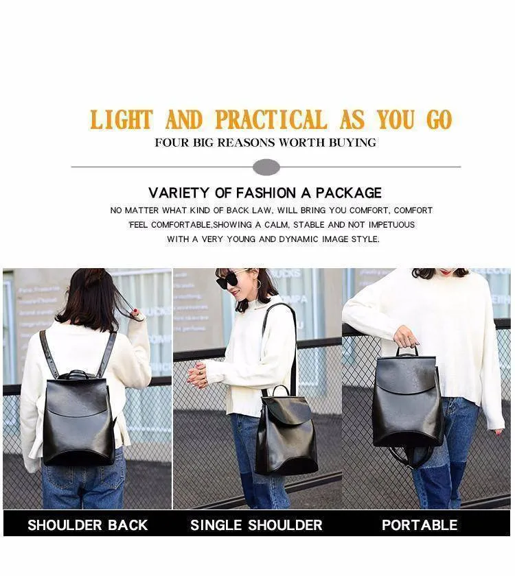 Women Backpack, Shoulder Bag