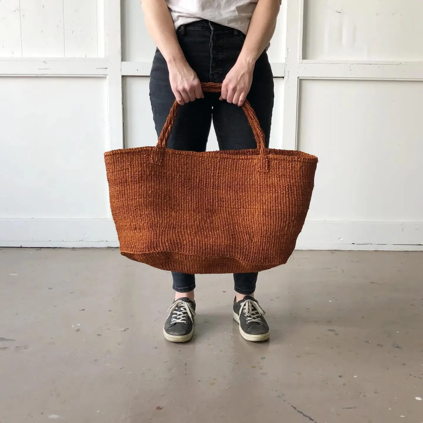 XL Sisal Woven Tote