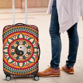 Yin Yang Colorful Luggage Cover