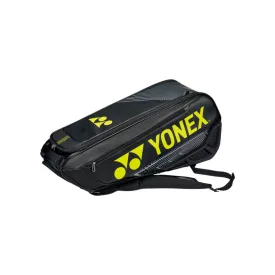 Yonex BAG02326 - 6PCS Expert Racket Bag [Black/Yellow]