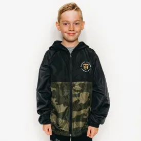 Youth Camo Windbreaker